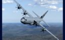Lockheed Martin C-130J Super Hercules rolling