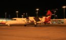 Bombardier Q400 nighttime