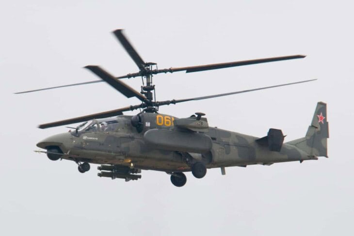 Ka 52 Helicopter at MAKS 2009 aeroshow