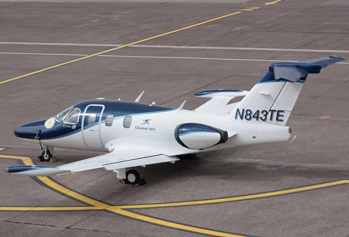 Eclipse 500 · History, Technical Data & Photos · AeroCorner