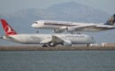 Turkish Airlines Boeing 787 8 and Singapore Airlines Airbus A350 900