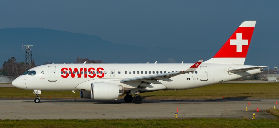 Airbus A220-100 Swiss