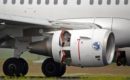 Thrust reverser on Airbus A321