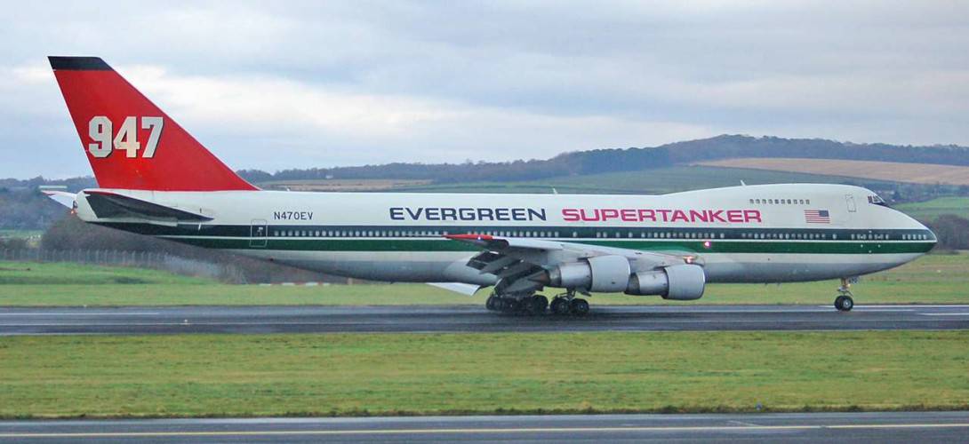 Boeing 747 Evergreen Supertanker