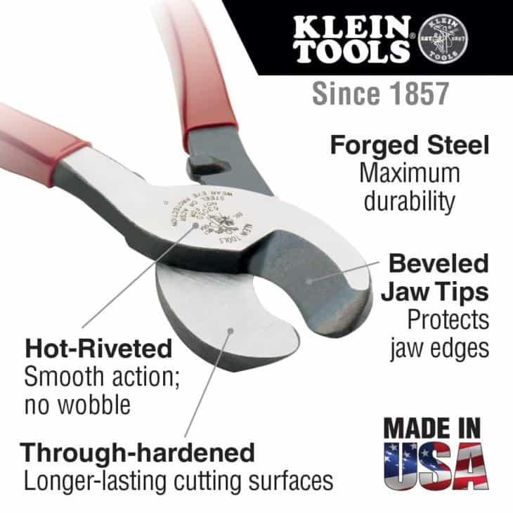 Klein cable cutters
