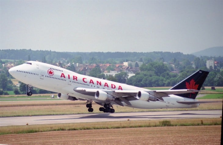 Air Canada Boeing 747 200 Takeoff