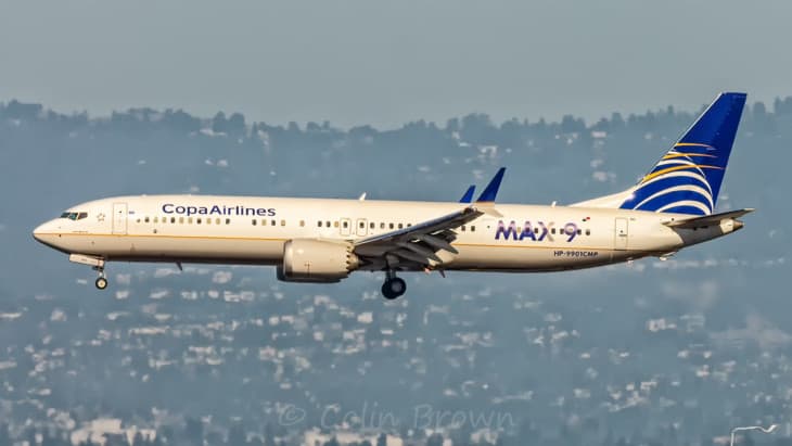 Boeing 737 MAX 9 Copa Airlines