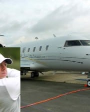 10 Golfers with Private Jets