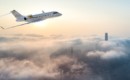 Bombardier Global 5500 clouds