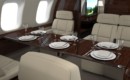 Bombardier Global 8000 dining