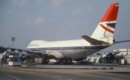 British Airways Boeing 747 100 Rear shot