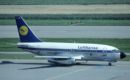 Lufthansa Boeing 737 100 in Zurich 1981