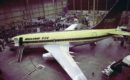 Production of the first Boeing 737 100