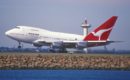 Qantas Boeing 747SP 38 at Sydney Airport in 1999