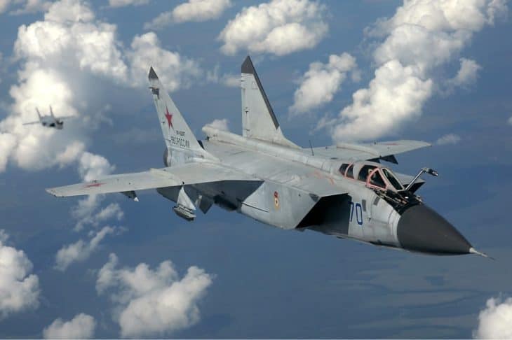 Russian Air Force Mikoyan Gurevich MiG 31