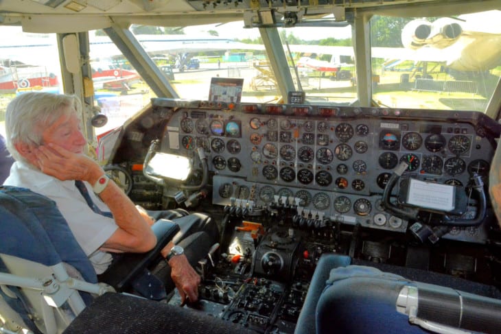 Vickers Vanguard Cockpit