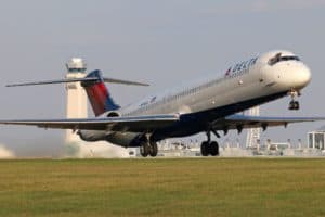Delta Airlines McDonnell Douglas MD 88