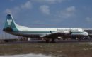 Lockheed L 188CF Trans International Airlines in April 1979