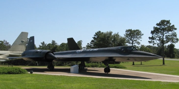 Lockheed SR 71 Blackbird at Air Force Armament Museum