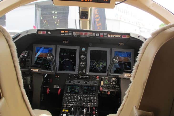 Nextant 400XT cockpit
