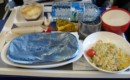 Typical in flight meal