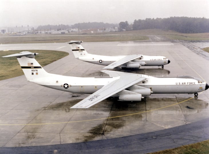 Lockheed C 141A and C 141B