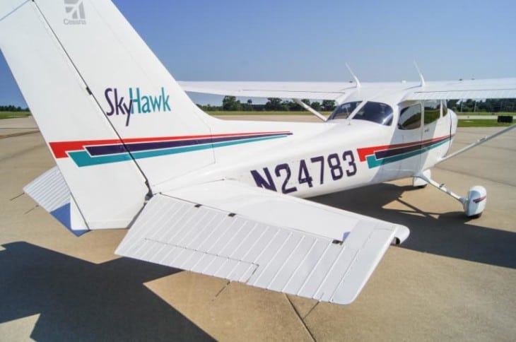 Cessna 172 Skyhawk Elevator and trim tab
