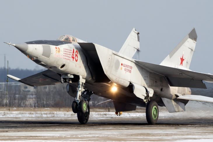 Russia Air Force Mikoyan Gurevich MiG 25RB