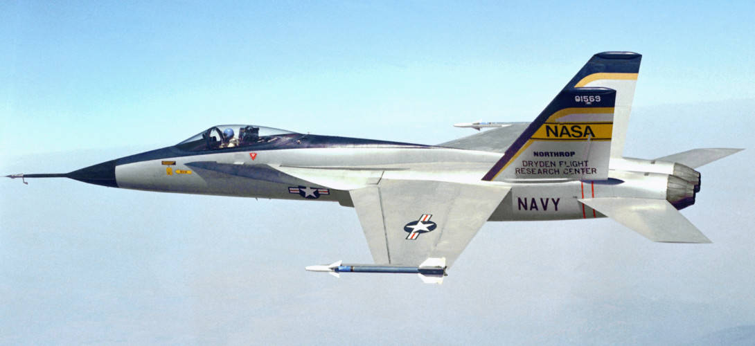 The Northrop Aviation YF 17.