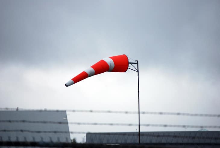 Windsock at Rockcliffe Airport