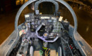 Martin B 57B Canberra front cockpit view.
