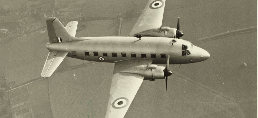 Vickers Valetta flying