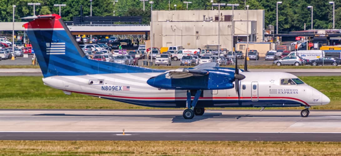 Bombardier Dash 8 Q100 US Airways Express