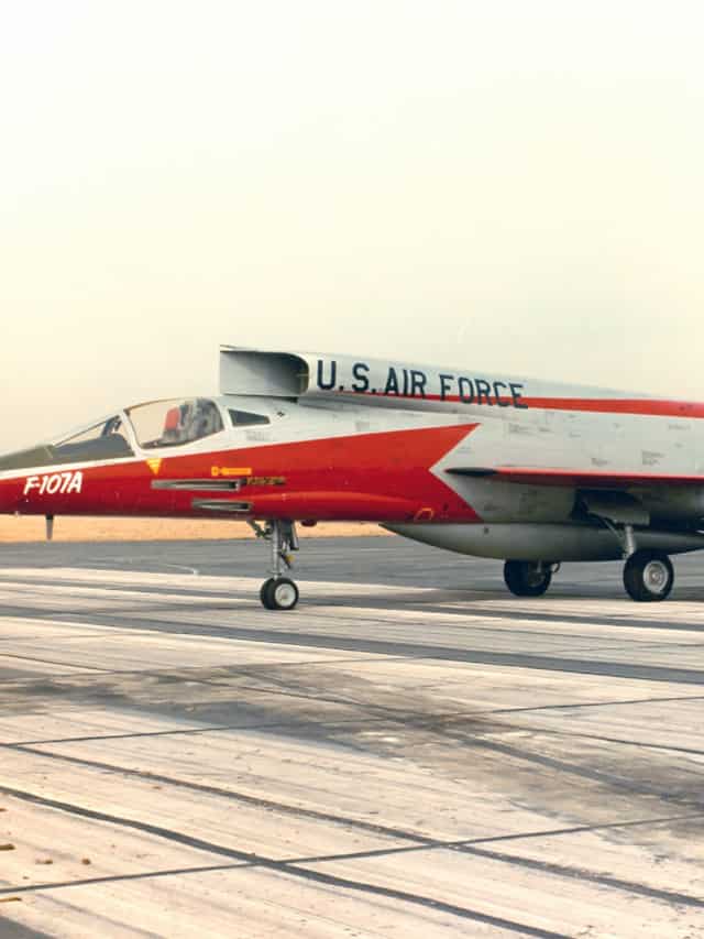 North American F-107 · History, Technical Data & Photos · AeroCorner