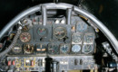 North American F 82B left cockpit