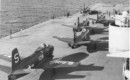 North American FJ 1 Furys of VF 51 are on the flight deck of the USS PRINCETON