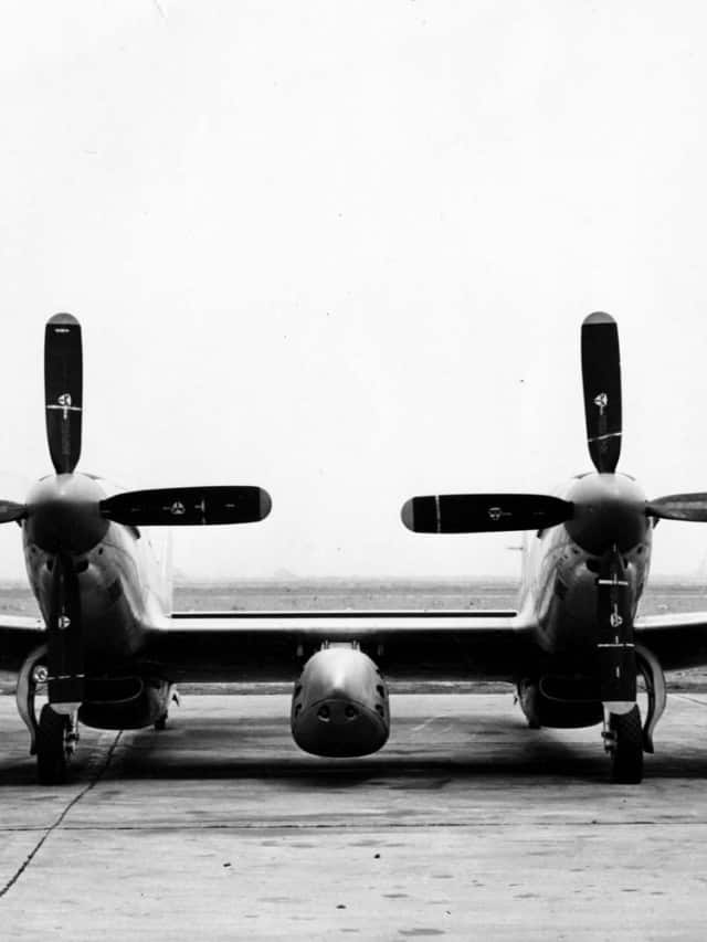 F 82 Rear North American F-82 Twin Mustang · History, Technical Data & Photos ...