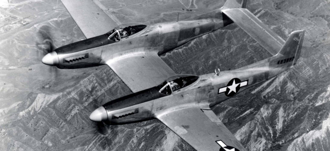 North American XP 82 F 82 Twin Mustang