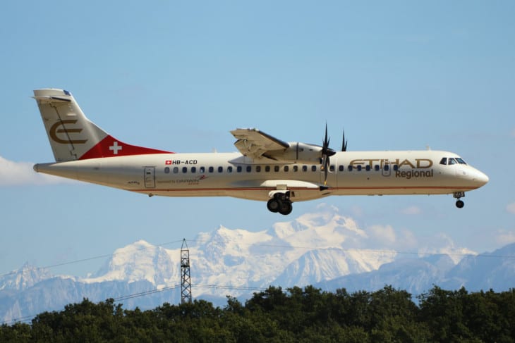 ATR 72 500 Etihad Regional