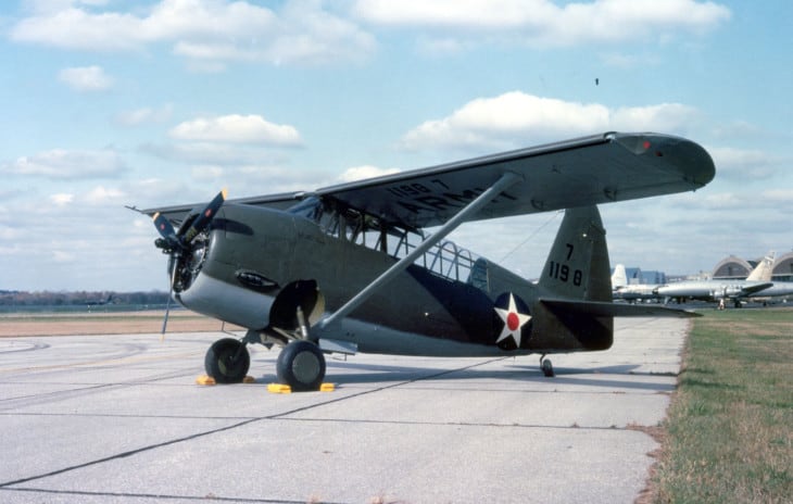 Curtiss O 52 Owl at the National Museum of the United States Air Force.