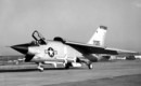 The first of two U.S. Navy Vought F8U 3 Crusader III