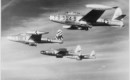 U.S. Air Force F 84 Thunderjets of the 474th Fighter Bomber Wing.
