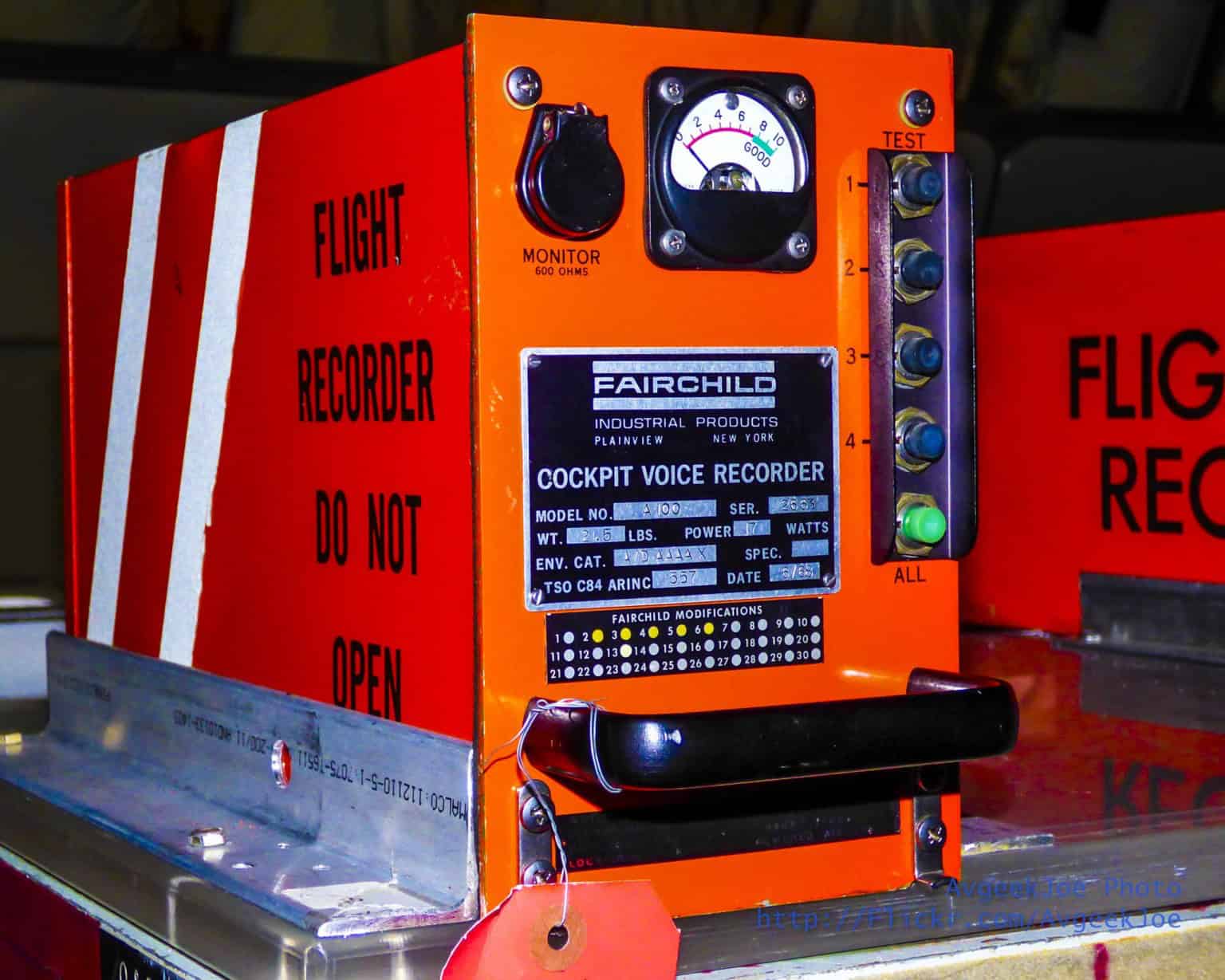 Cockpit voice recorder