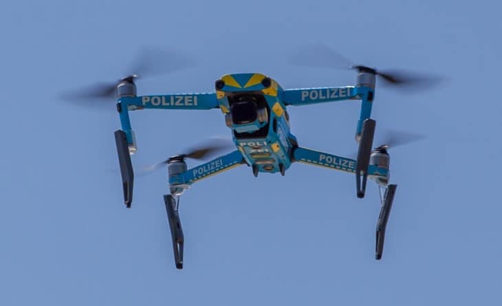 German police drone