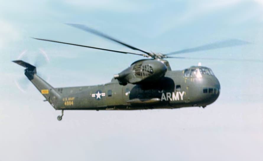 US Army Sikorsky CH-37 Mojave in flight