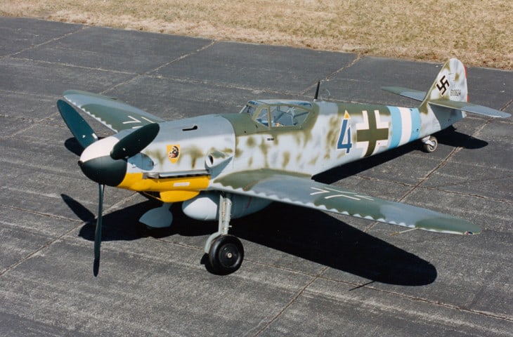 Messerschmitt Bf 109G 10 at the National Museum of the United States Air Force. 3