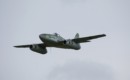 Messerschmitt Me 262 in flight.