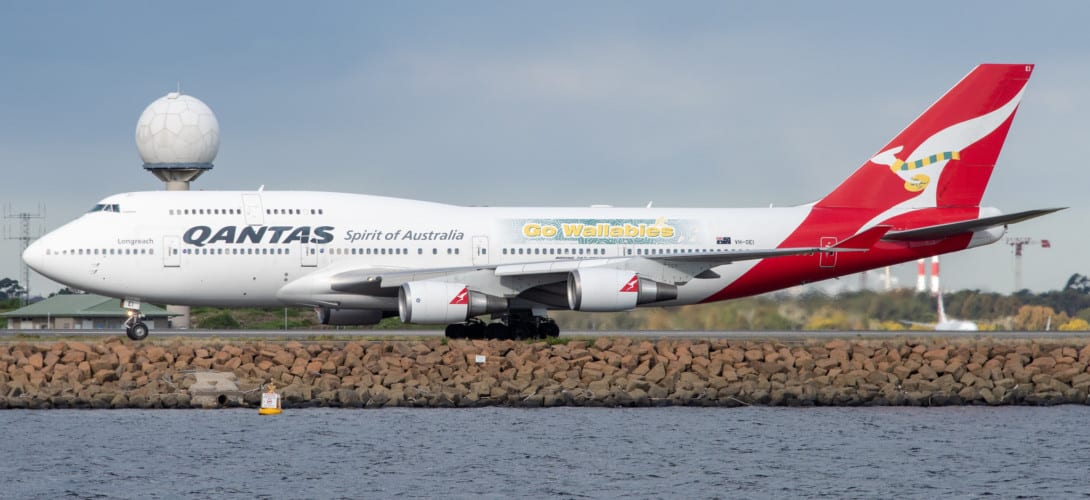 Qantas Boeing 747 400ER
