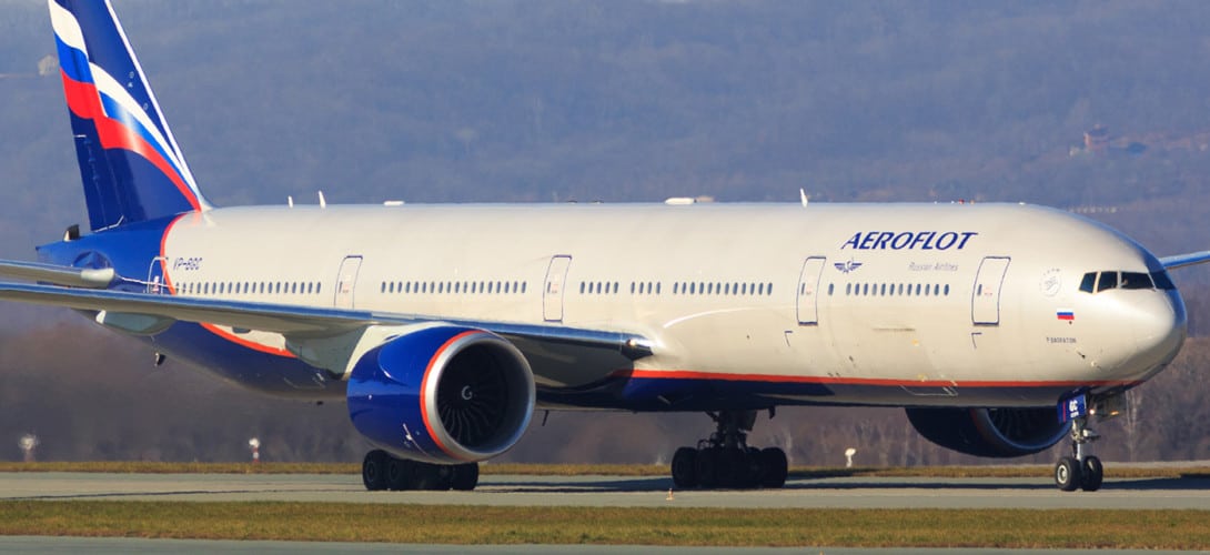 Aeroflot Russian Airlines Boeing 777 300