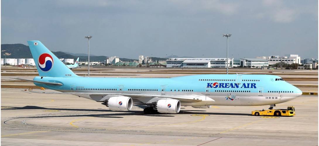 HL 7636 Korean Air Boeing 747 8